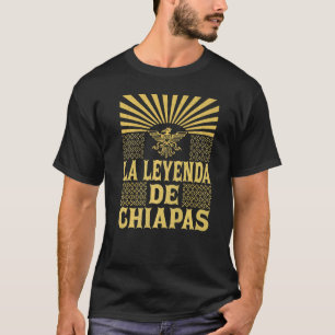 Die Legende von Chiapas Mexikanischer Aztekischer T-Shirt