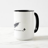 Die Legende von der Bayou-Fliege Tasse (VorderseiteRechts)