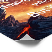 Die Legende von Feuer und Eis Poster (Ecke)