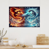 Die Legende von Feuer und Eis Poster (Küche)