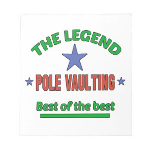 Die Legende von PoleVaulting Notizblock