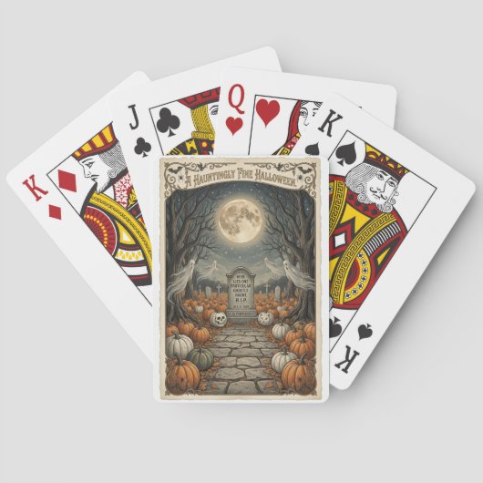 Die Legende von Silas Pumpkinseed Spielkarten (Rückseite)