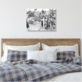 Die Legende von Theseus Leinwanddruck (Insitu (Schlafzimmer))