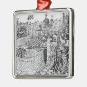Die Legende von Theseus Silbernes Ornament (Links)