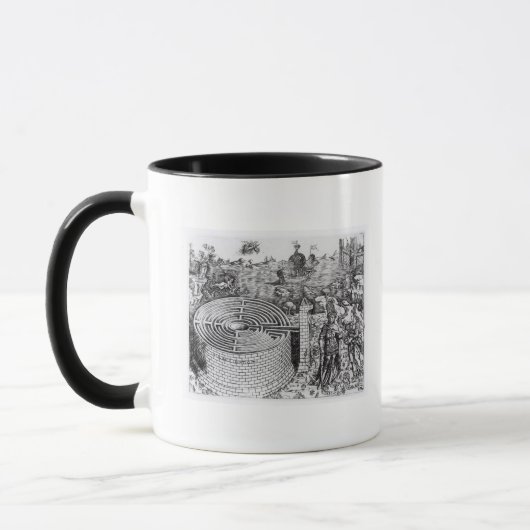 Die Legende von Theseus Tasse (Links)