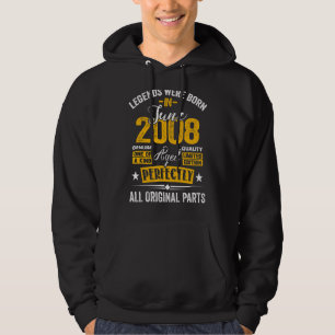 Die Legende wurde im Juni 2008 14 Geburtstag 14 Ja Hoodie