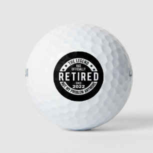 Die Legende wurde offiziell erschöpft, erschöpft 2 Golfball