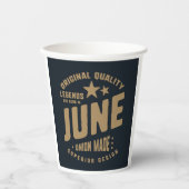 Die Legenden sind im Juni in Originalqualität Gebo Pappbecher (Vorderseite)