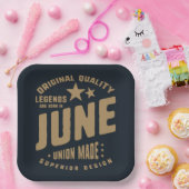 Die Legenden sind im Juni in Originalqualität Gebo Pappteller (Party)