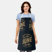 Die Legenden sind im Juni in Originalqualität Gebo Schürze (Getragen)