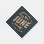 Die Legenden sind im Juni in Originalqualität Gebo Serviette (Ecke)