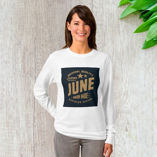 Die Legenden sind im Juni in Originalqualität Gebo T-Shirt