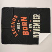 Die Legenden sind im November - November zum Gebur Sherpadecke (Vorderseite (Horizontal))