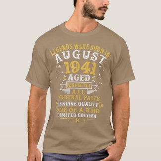 Die Legenden waren im August 1941, 81 Jahre alt 81 T-Shirt