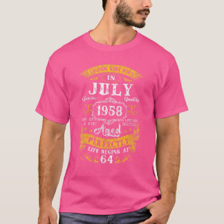 Die Legenden waren im Juli 1958 am 64. Geburtstag T-Shirt