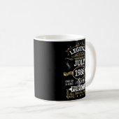 Die Legenden waren im Juli 1986 Geboren 37. Geburt Kaffeetasse (VorderseiteRechts)