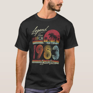 Die Legenden waren im März 1983, 39. Geburtstag, G T-Shirt
