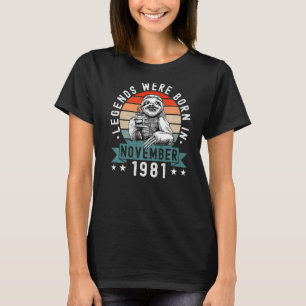 Die Legenden waren im November 1981 am Geburtstag  T-Shirt
