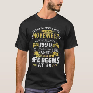 Die Legenden waren im November 1990 im 30. Shirt G