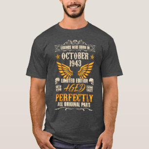Die Legenden waren im Oktober 1943 Geboren - Rock T-Shirt
