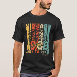 Die Legenden waren im Oktober 1983 Vintag Geboren T-Shirt