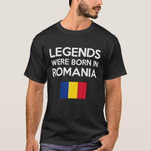 Die Legenden waren in Rumänien auf dem rumänischen T-Shirt
