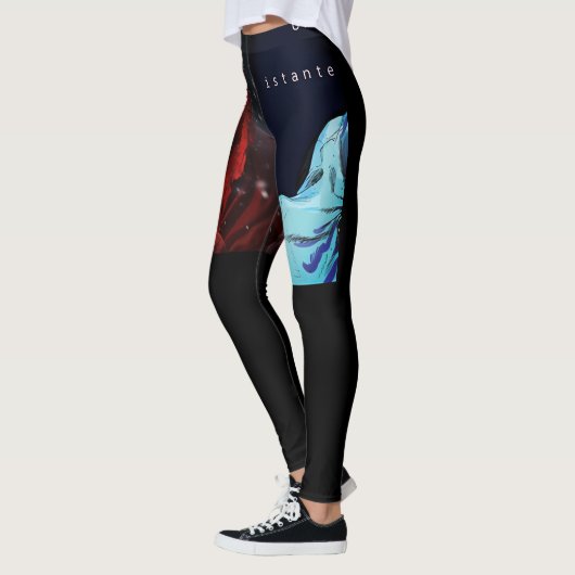 Die Leggings der besten Fitness mit hohem Wasserve (Links)