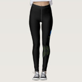 Die Leggings der blauen Rose (Vorderseite)