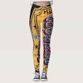 Die Leggings der Frauen Herumblödeln (Vorderseite)