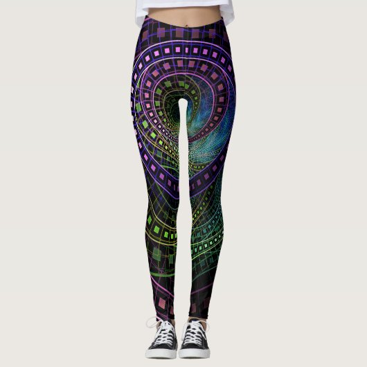 Die Leggings der Frauen mit (Vorderseite)