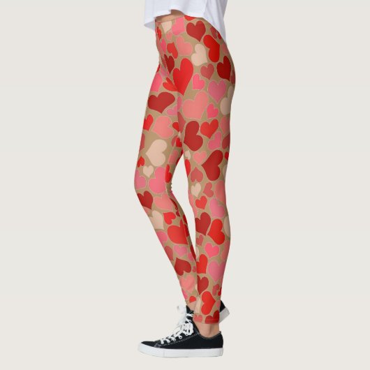 Die Leggings der Herz-Frauen (Links)