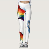 Die Leggings der kundenspezifischen (Vorderseite)