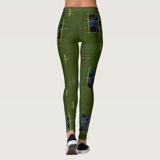 Die Leggings der Olivenzweige (Rückseite)