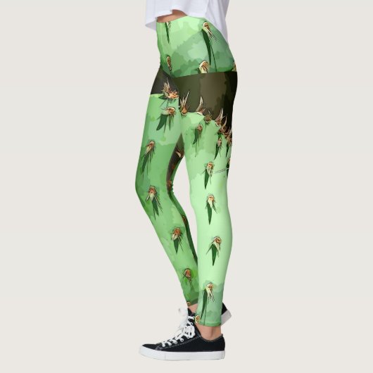 Die Leggings der stachelige Birnen-Frauen (Links)