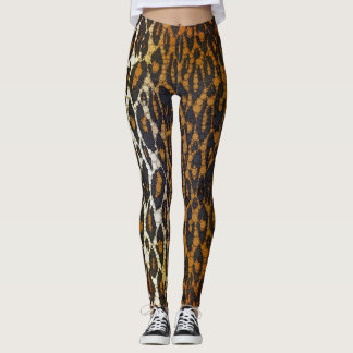 Die Leggings der stilvollen Leopard-Druck-Frauen