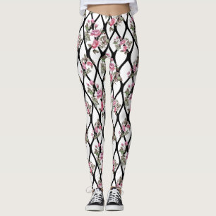 Die Leggings der weißen/schwarzen
