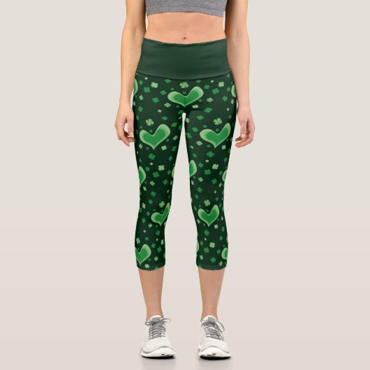 Die Leggings des Green St Patrick's Day (Vorderseite)