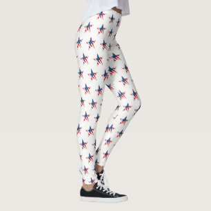 Die Leggings-Patriotischen Sterne der Frauen Leggings