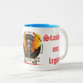 Die Legion der Krieger Zweifarbige Tasse (VorderseiteRechts)