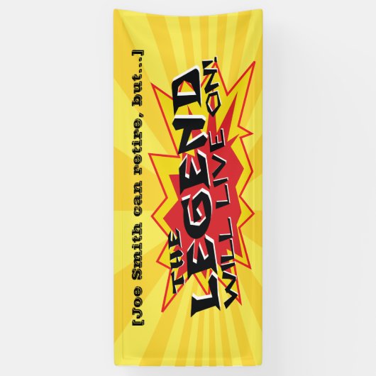 Die Legislaturperiode des Party für die Altersvors Banner (Vertikal)