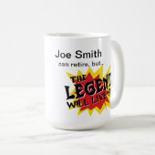 Die Legislaturperiode für Rentengeschenke wird for Kaffeetasse (VorderseiteRechts)