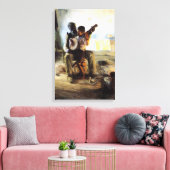 Die Lehre aus Banjo Leinwanddruck (Insitu (Wohnzimmer))