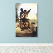 Die Lehre aus Banjo Leinwanddruck (Insitu (Holzboden))