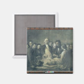 Die Lehre aus der Anatomie von Doktor Velpeau Magnet (Vorderseite/Rückseite)