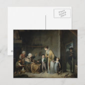 Die Lehre aus der Wohltätigkeit Postkarte (Vorne/Hinten)
