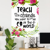 Die Lehre, die du gewollt hast, Poster zu sehen (Heimbüro)