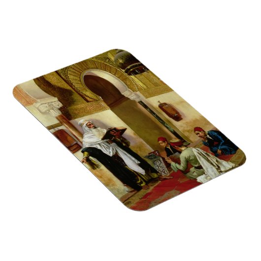 Die Lehre (Öl auf Leinwand) Magnet (Rechte Seite)