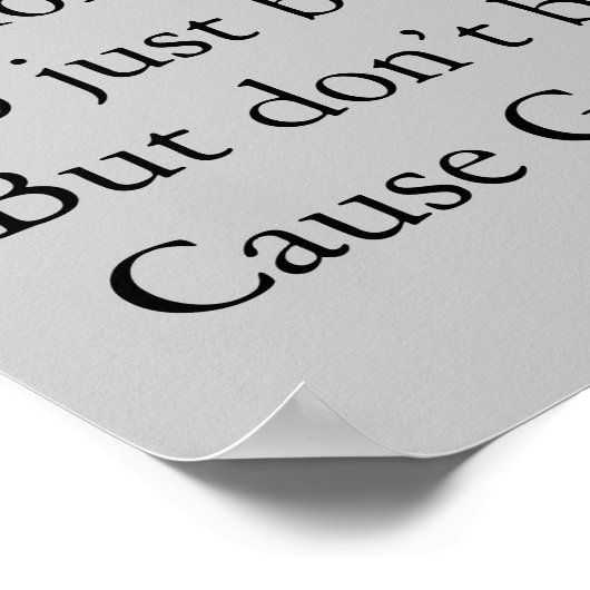 Die Lehren des Lebens Poster (Ecke)