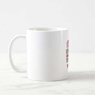 Die Lehrerin bringt mich nicht dazu, meine Lehrers Kaffeetasse