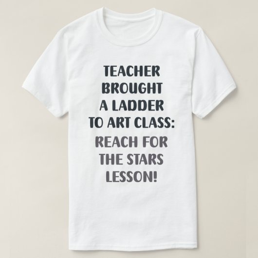 Die Lehrerin in Aktion T-Shirt (Design vorne)